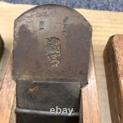 Japanese Vintage Wood working work Carpentry tool Hand Plane Used Set #74