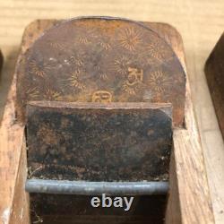 Japanese Vintage Wood working work Carpentry tool Hand Plane Used Set #74