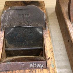 Japanese Vintage Wood working work Carpentry tool Hand Plane Used Set #74