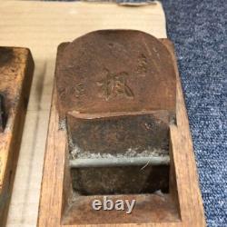 Japanese Vintage Wood working work Carpentry tool Hand Plane Used Set #74