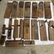 Japanese Vintage Wood working work Carpentry tool Hand Plane Used Set #78
