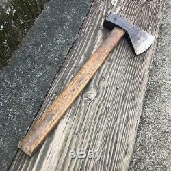 Japanese Vintage Woodworking Carpentry Tool Wood-Chopping Axe 45 cm Ono Used