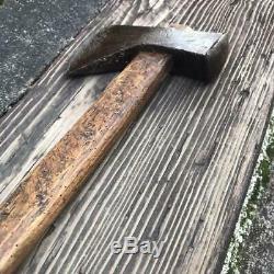 Japanese Vintage Woodworking Carpentry Tool Wood-Chopping Axe 45 cm Ono Used