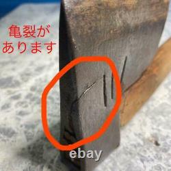 Japanese Vintage Woodworking Carpentry Tool Wood-Chopping Masakari 600g Ono Used