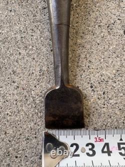 Japanese Vintage Woodworking Chisel Nomi Set of 4 Specialty Carpenter Tools Used