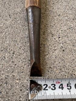 Japanese Vintage Woodworking Chisel Nomi Set of 4 Specialty Carpenter Tools Used