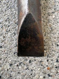 Japanese Vintage Woodworking Chisel Nomi Set of 4 Specialty Carpenter Tools Used