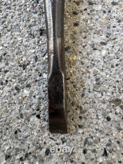 Japanese Vintage Woodworking Chisel Nomi Set of 4 Specialty Carpenter Tools Used