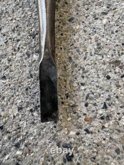 Japanese Vintage Woodworking Chisel Nomi Set of 4 Specialty Carpenter Tools Used