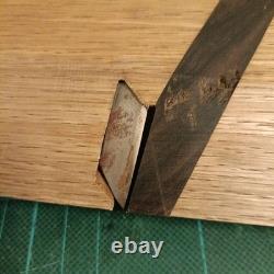 Japanese Waki Kanna Side Rabbet Hand Plane Kiwa Ganna Carpentry Wood Tool