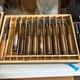 Japanese Wood Chisel Set 10 Pc Ouchi With Wooden Case Carpenter Used