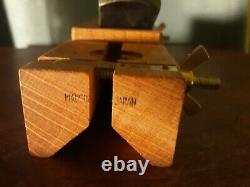 Japanese Wooden Kanna Hand Chamfering plane Wood working tool