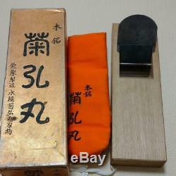 Japanese Woodworking Carpentry tool kanna Kikuhiromaru 70mm used