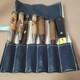 Japanese Woodworking Chisel Nomi Set of 5 with Carving Gouge Hand Tool