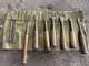 Japanese Woodworking Chisel Set 7 Piece Carpentry Hand Tools Used