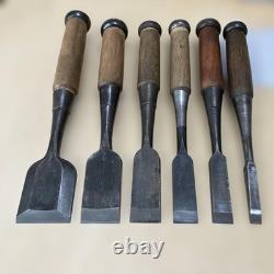 Japanese Woodworking Chisel Set of 6