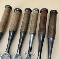 Japanese Woodworking Chisel Set of 6