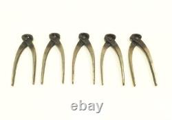 Japanese Woodworking Spring-loaded Kuikiri Nipper Set of 15 Hand Tool