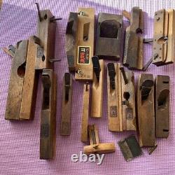 Japanese antiques Carpentry Tools KANNA Woodworking Hand Carpentry 16set