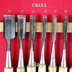 Japanese chisel oiire-nomi vintage woodworking tool Chisel 11 pcs 1 set CS151
