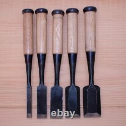 Japanese unuse Chisel Set of 5 Hand Tool wood working #726