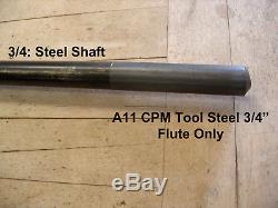 Jerry Glaser 3/4 A11 Bottom Bowl Gouge Wood Lathe Chisel Woodturning Tools