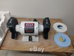 Jet 8 WoodWorking Bench Grinder Barely Used Includes all original accessories