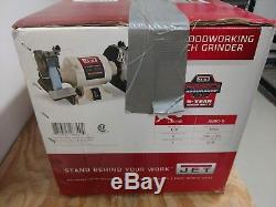 Jet 8 WoodWorking Bench Grinder Barely Used Includes all original accessories