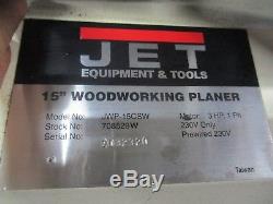 Jet Jwp-15csw Woodworking Planer As-described Unique By Model N Best Deal $$$