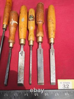 Job Lot of 12 Mixed Woodworking Carpentry Tools Good Used Condition See Photos