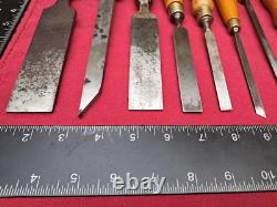 Job Lot of 12 Mixed Woodworking Carpentry Tools Good Used Condition See Photos