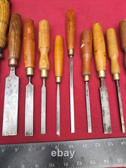 Job Lot of 12 Mixed Woodworking Carpentry Tools Good Used Condition See Photos