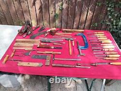 Job Lot of Vintage Carpenters Woodworking Tools In Good Condition & Selection -2