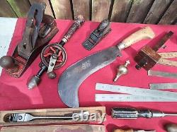 Job Lot of Vintage Carpenters Woodworking Tools In Good Condition & Selection -2