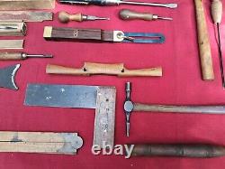 Job Lot of Vintage Carpenters Woodworking Tools In Good Condition & Selection -2