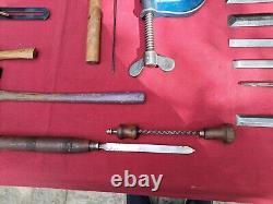 Job Lot of Vintage Carpenters Woodworking Tools In Good Condition & Selection -2