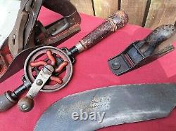 Job Lot of Vintage Carpenters Woodworking Tools In Good Condition & Selection -2