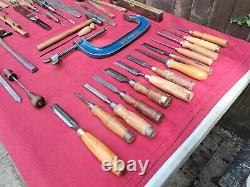 Job Lot of Vintage Carpenters Woodworking Tools In Good Condition & Selection -2