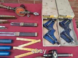 Job Lot of Vintage Carpentry Woodworking Tools in Variable Condition See Below