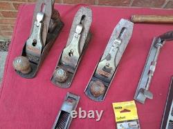 Job Lot of Vintage Carpentry Woodworking Tools in Variable Condition See Below
