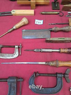 Job Lot of Vintage Carpentry Woodworking Tools in Variable Condition See Below
