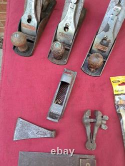 Job Lot of Vintage Carpentry Woodworking Tools in Variable Condition See Below