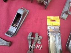 Job Lot of Vintage Carpentry Woodworking Tools in Variable Condition See Below