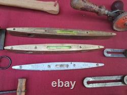 Job Lot of Vintage Carpentry Woodworking Tools in Variable Condition See Below