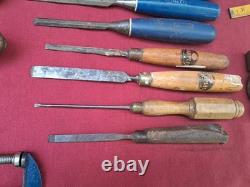 Job Lot of Vintage Carpentry Woodworking Tools in Variable Condition See Below