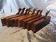 Job lot of 8 Vintage Wooden Moulding Plane Woodworking / Carpentry