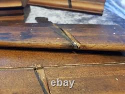 Job lot of 8 Vintage Wooden Moulding Plane Woodworking / Carpentry