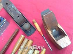 Job lot of Vintage Woodworking Tools in Fair Condition Little Clean up Required