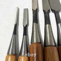 Kane Tei Kanete TKS Made Mortise Chisels 5pc Set Woodworking Tools Kit
