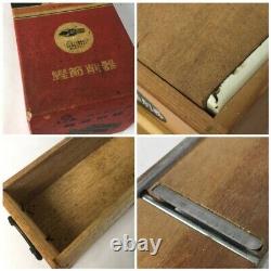 Kanna Hand Katsuobushi Shaver Japanese Vintage 4set withbox japan